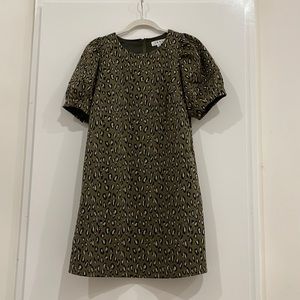 THML Leopard Print Mini Dress